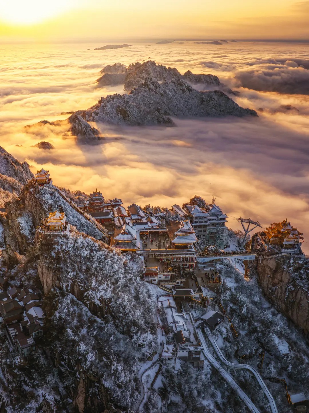 《山海经》里说的仙山🟰老君山现实版❗❗_5_老君山_老君山-来自52tours 我爱旅游网